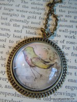 Necklace - Yellow Bird